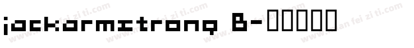 jackarmstrong B字体转换